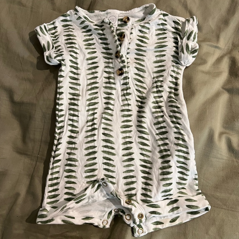 Lou Lou & Company - Cameron Romper 6-12m